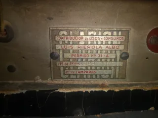 Radio Válvulas Clarion RA-41B Años 40/50