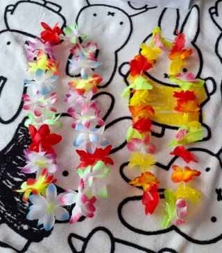 Collane hawaiane floreali