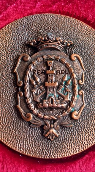 Medalla de bronce Ayuntamiento de Ferrol