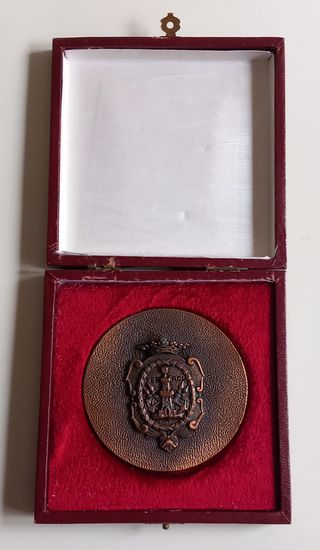 Medalla de bronce Ayuntamiento de Ferrol