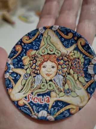 Magnete Frigorifero: Sicilia Trinacria