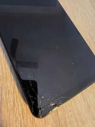 Samsung Negro Pantalla Rota