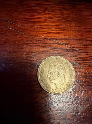 Moneda 1 Peseta 1975 España