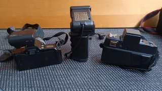 Lote Cámara Vintage Fujica, Kodak, Minolta, Protax