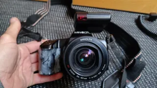 Lote Cámara Vintage Fujica, Kodak, Minolta, Protax