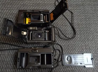 Lote Cámara Vintage Fujica, Kodak, Minolta, Protax