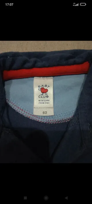 Lote 3 polos bebé niño