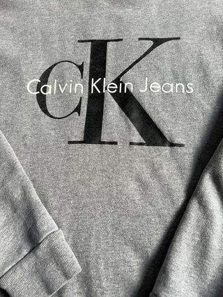 Sudadera Calvin Klein Jeans Gris