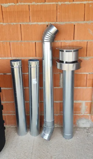 Estufa artesanal de leña (100% nueva)