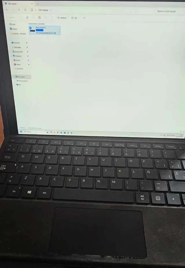 Microsoft Surface Pro 7+ Plus Negro