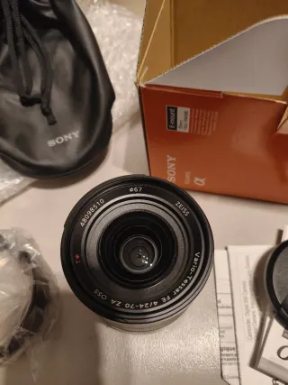 Obiettivo vario tessaer FE 4/24-70 attacco e-mont