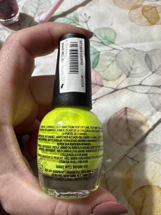 Tris Smalti W7 Rosa e Giallo