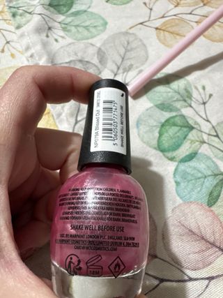 Tris Smalti W7 Rosa e Giallo