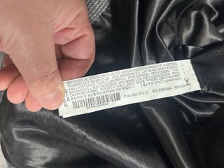 Abrigo Zara Cuadros Gris Talla L