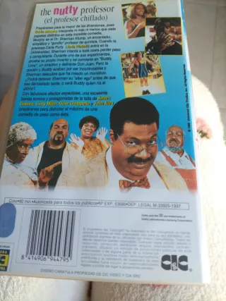 2 Cintas VHS Eddie Murphy