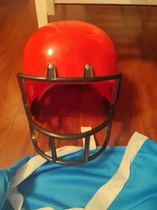 Disfraz Jugador Rugby Azul Talla M-L