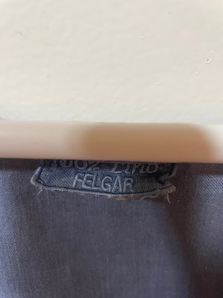 Vestido Felgar Lino Azul Talla 42