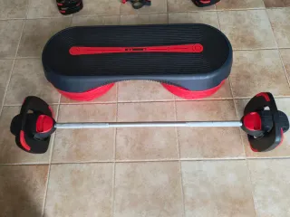 Set Body Pump Les Mills: Barra, Step y Pesas