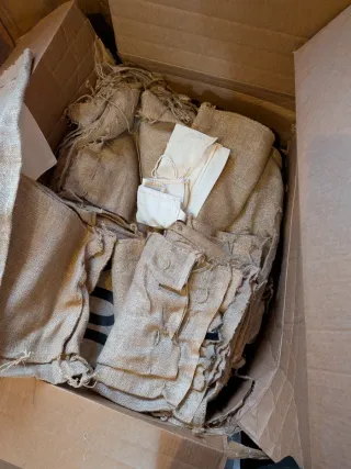 Sacos de arpillera (pack de 50 aprox?