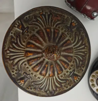 Caja decorativa vintage metal