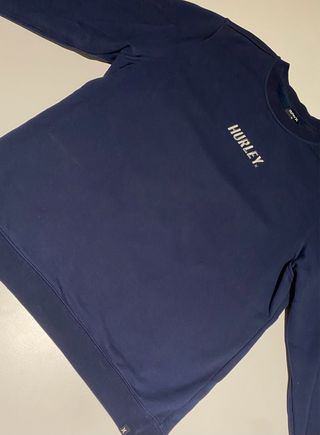 Sudadera Hurley Hombre Talla M Azul Marino