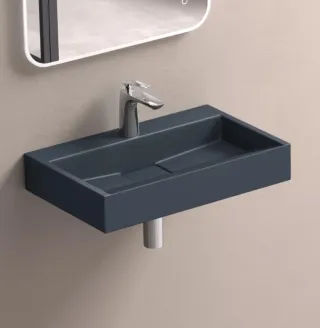 Lavabo Doporro Antracita Mate Piedra