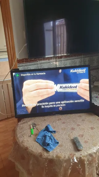 Televisión LG Negra