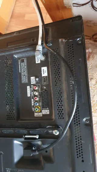 Televisión LG Negra