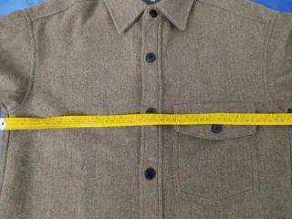 Giacca camicia H&M uomo beige scuro