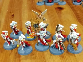 Hermanas de Batalla Adeptas Sororitas Canonesa