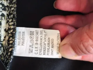 Falda Mini Lemon T Brillo Talla M