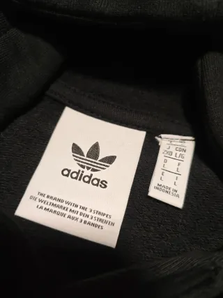 Sudadera Adidas Negra Talla L