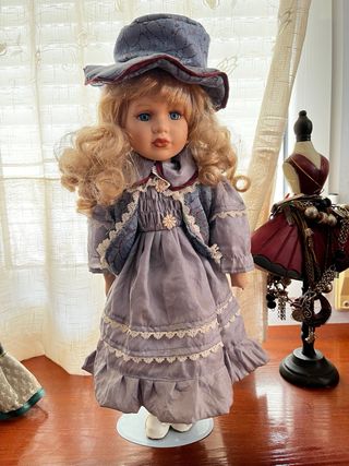 Bambole d'epoca per la decorazione