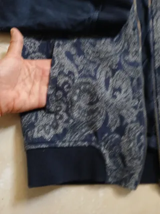 Cazadora bomber estampada mujer T M