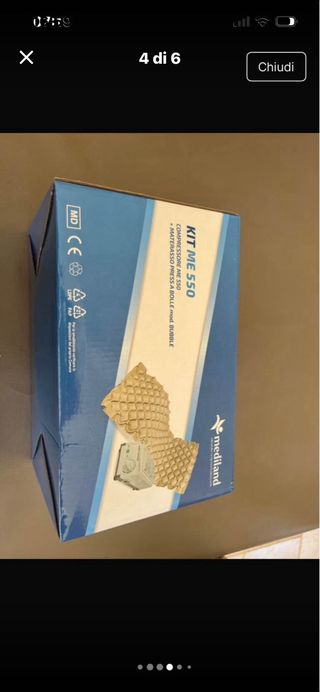 Materasso trapuntato anti decubito