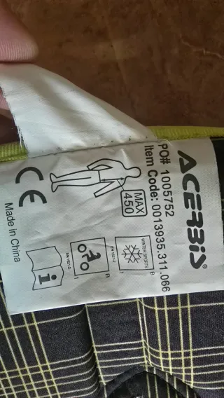 Espaldera Acerbis Moto Bici Deportes