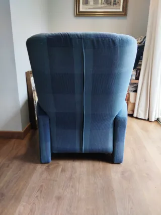 Butaca reclinable gris