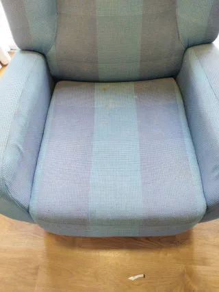 Butaca reclinable gris