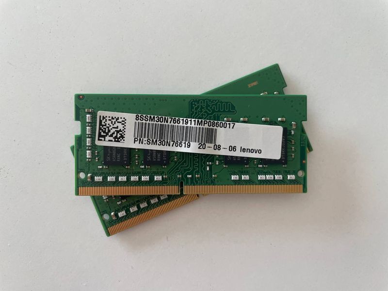 2x 8GB DDR4 3200MHz SK Hynix RAM Portátil afbeelding 2