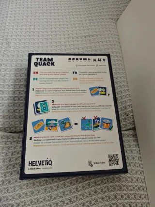 Team Quack – Juego de mesa cooperativo y divertido