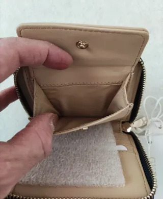 Portafoglio Guess Navy con Logo