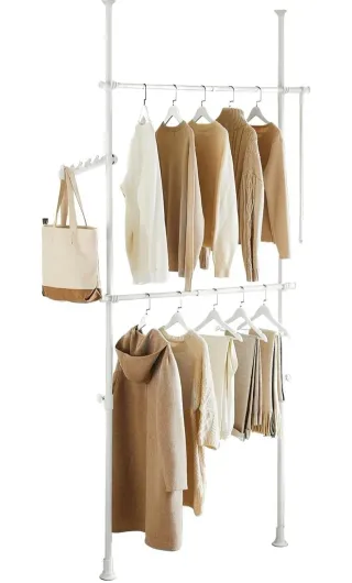 Appendiabiti estensibile da terra a soffitto