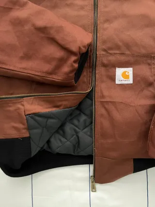 Chaqueta Carhartt Rework Hoodie Marrón