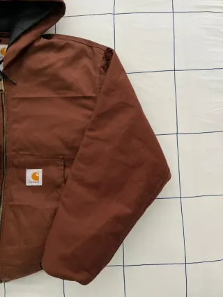 Chaqueta Carhartt Rework Hoodie Marrón