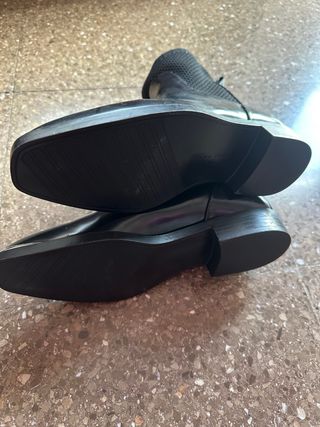 Botines Zara Negros con Tachuelas