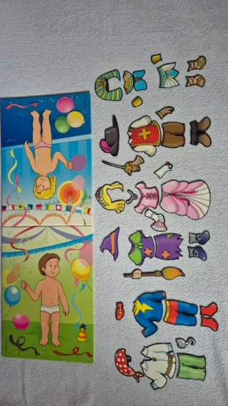 Juego Magnético Disfraces Magic-Magnet Diset