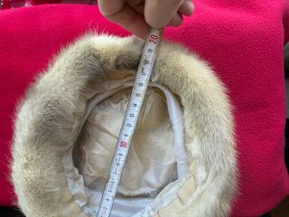 Gorro vintage de pelo,