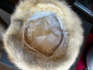 Gorro vintage de pelo,