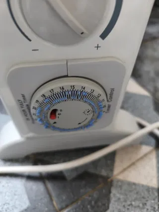 Radiador eléctrico blanco