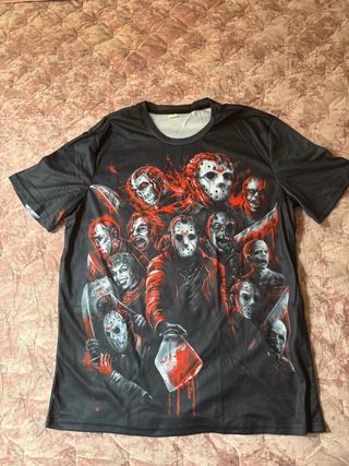 Camiseta Estampada Jason friday 13